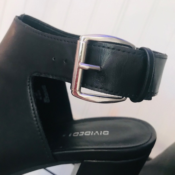 H&M Divided Open Toe Leather Booties - Picture 4 of 5